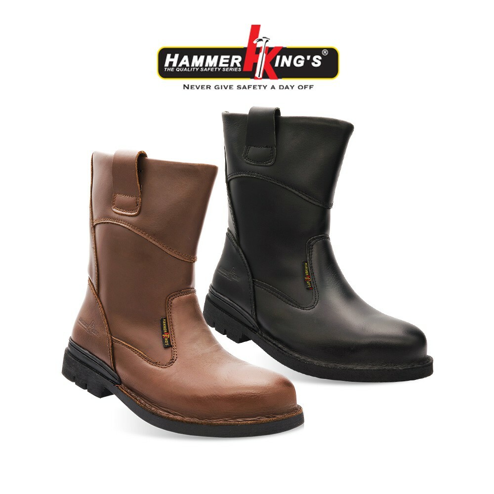 Hammer King 13005 Safety Shoes Exclusive High Cut Pull Up