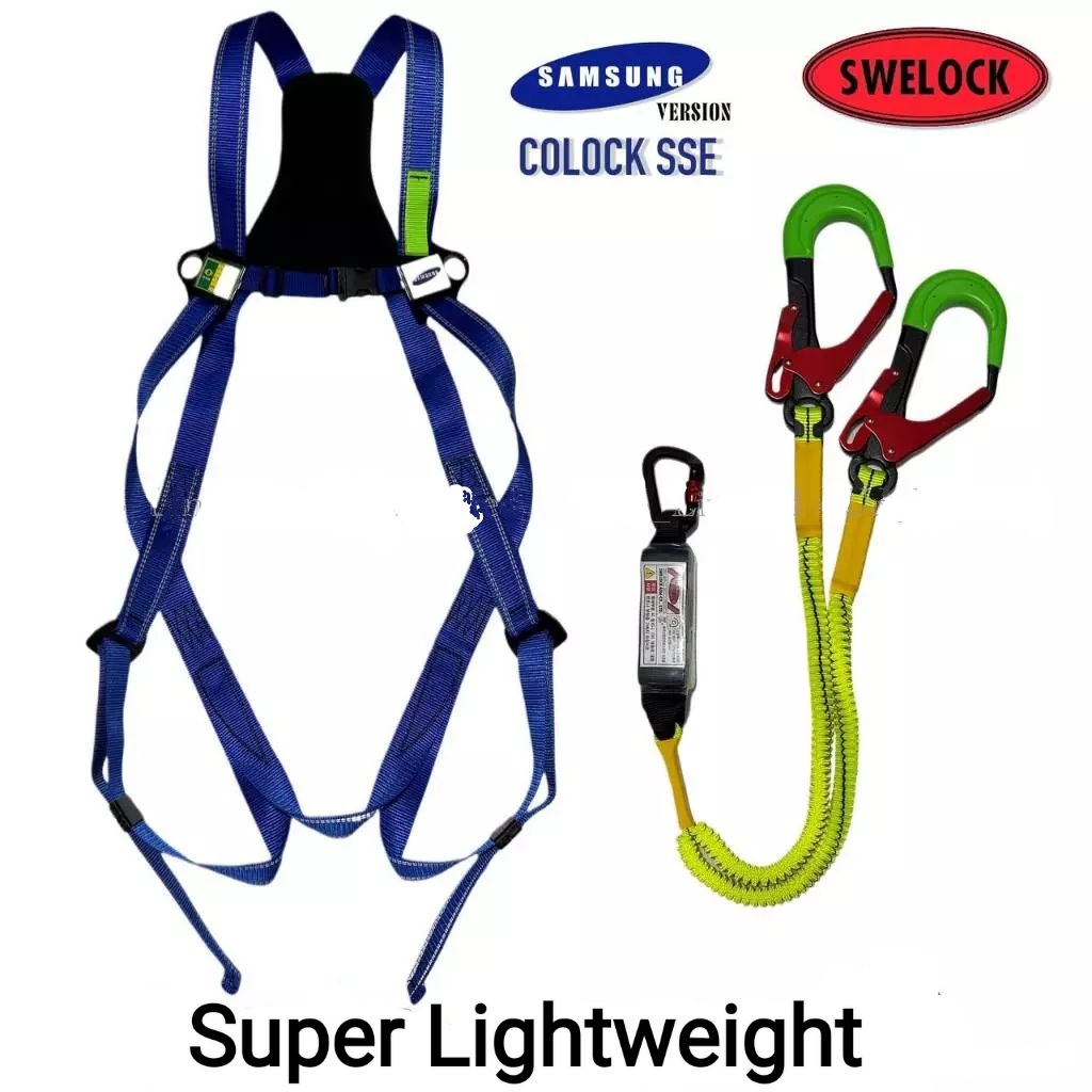 HORNET FULL BODY HARNESS & ENERGY ABSORBER & TWIN LANYARD