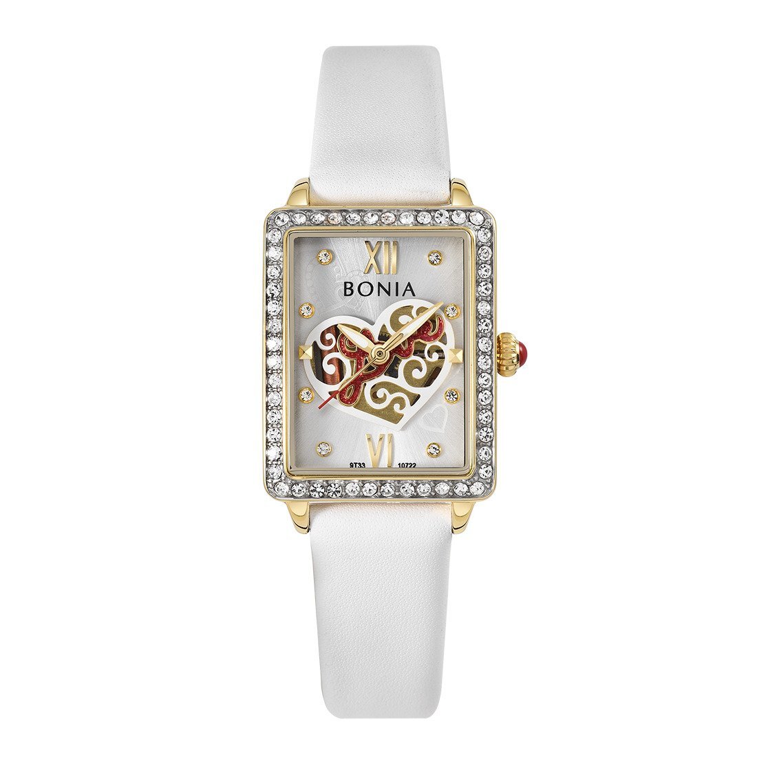 Bonia Men Classic BNB10560-1512 Silver White Dial Rose Gold Stainless –  Heavni Brand Global