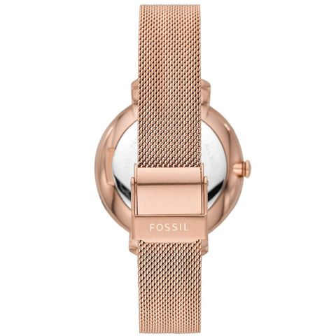 Es4628 FOSSIL WOMEN'S ES4628 JACQUELINE ROSE-GOLD TONE – Famous Time