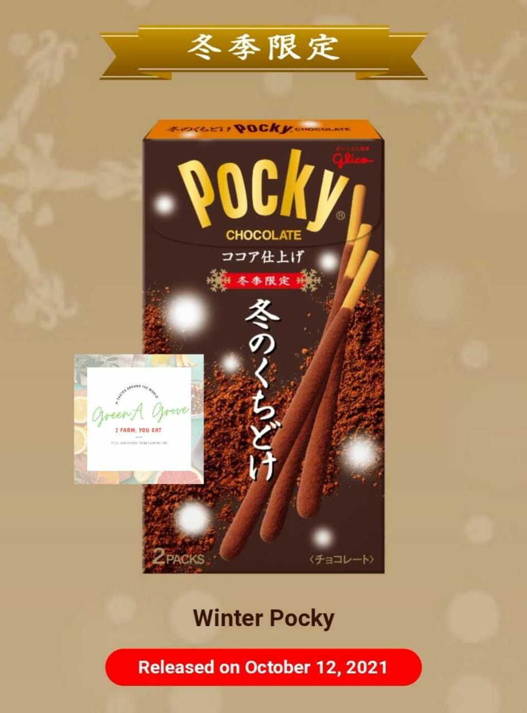 GLICO Pocky Chocolate Luxury 20 Pocky - Limited Time Only in Japan