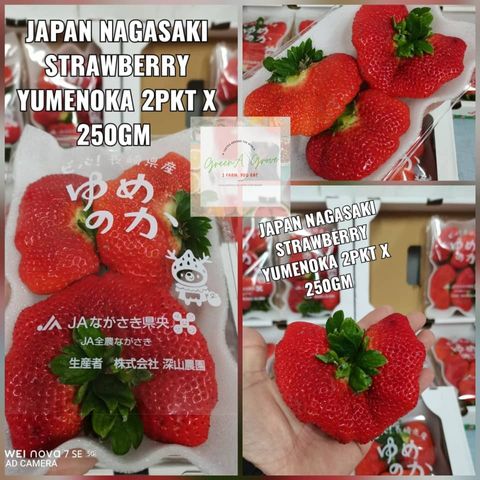 Japan Premium Nagasaki Yumenoka Ichigo Strawberries【日本特秀靜岡縣紅頰草莓】(Call for Price).jpeg