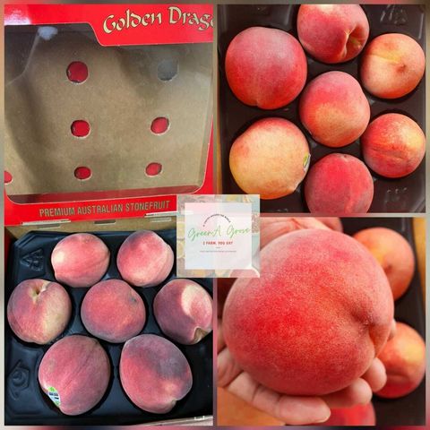 Australia Premium Fresh White Peaches 澳大利亚水蜜桃 7 Premium Pieces (1.5KG).jpeg