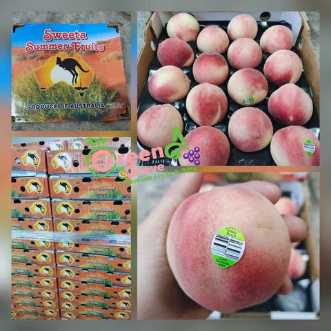 Australia Premium Fresh Autumn Snow White Peaches 澳大利亚水蜜桃 (Big Size)