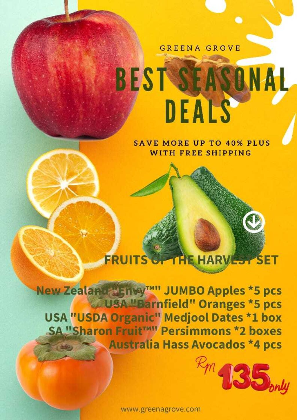Fruits of the Harvest Set