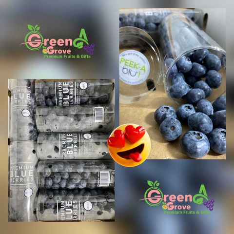 South Africa Premium Blueberries (Size Jumbo 18mm)