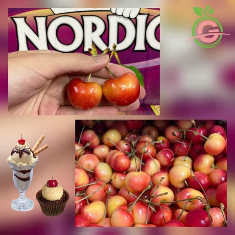 USA Premium Fresh White Cherries (Rainier)