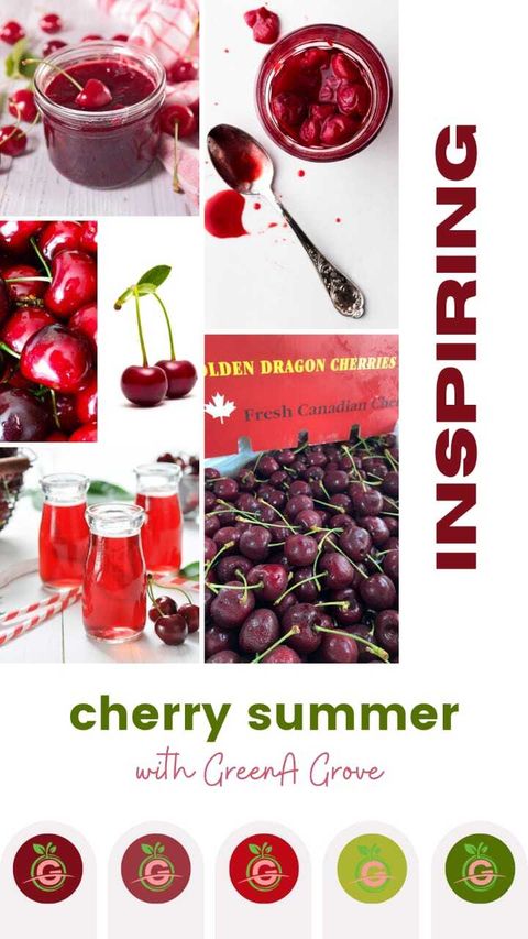 Canada Premium Fresh Cherries (Lapin) (Size L, 9.5 Row & Larger)