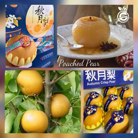 Japan Variety Premium Autumn Moon Pearl Pear 特秀秋月梨 (Size Jumbo)