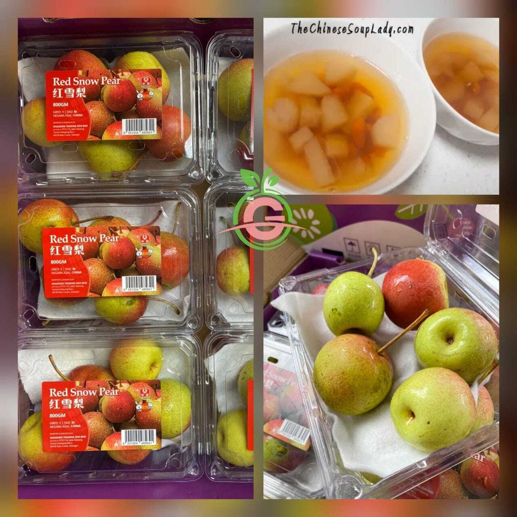 Premium Red Snow Pears 特级红雪梨 (Size M)
