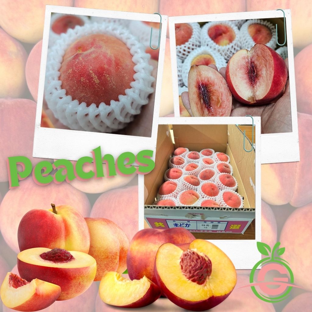 Japan Fukushima Peach