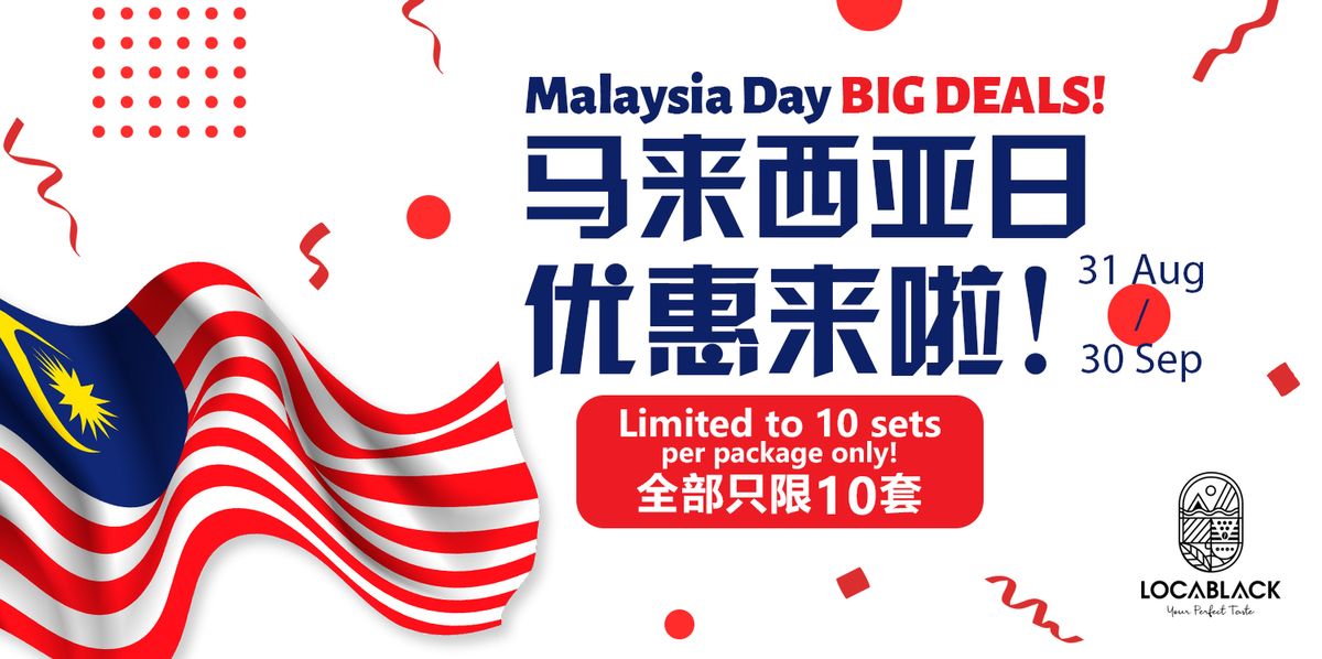 Malaysia Day Promotion 马来西亚日大促销!!