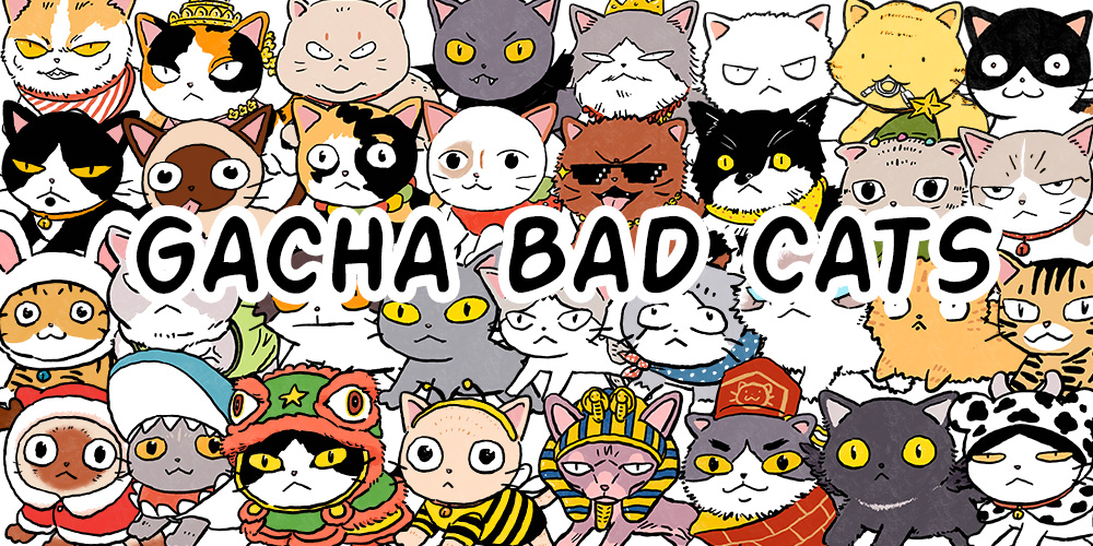 Gacha Bad Cats Banner