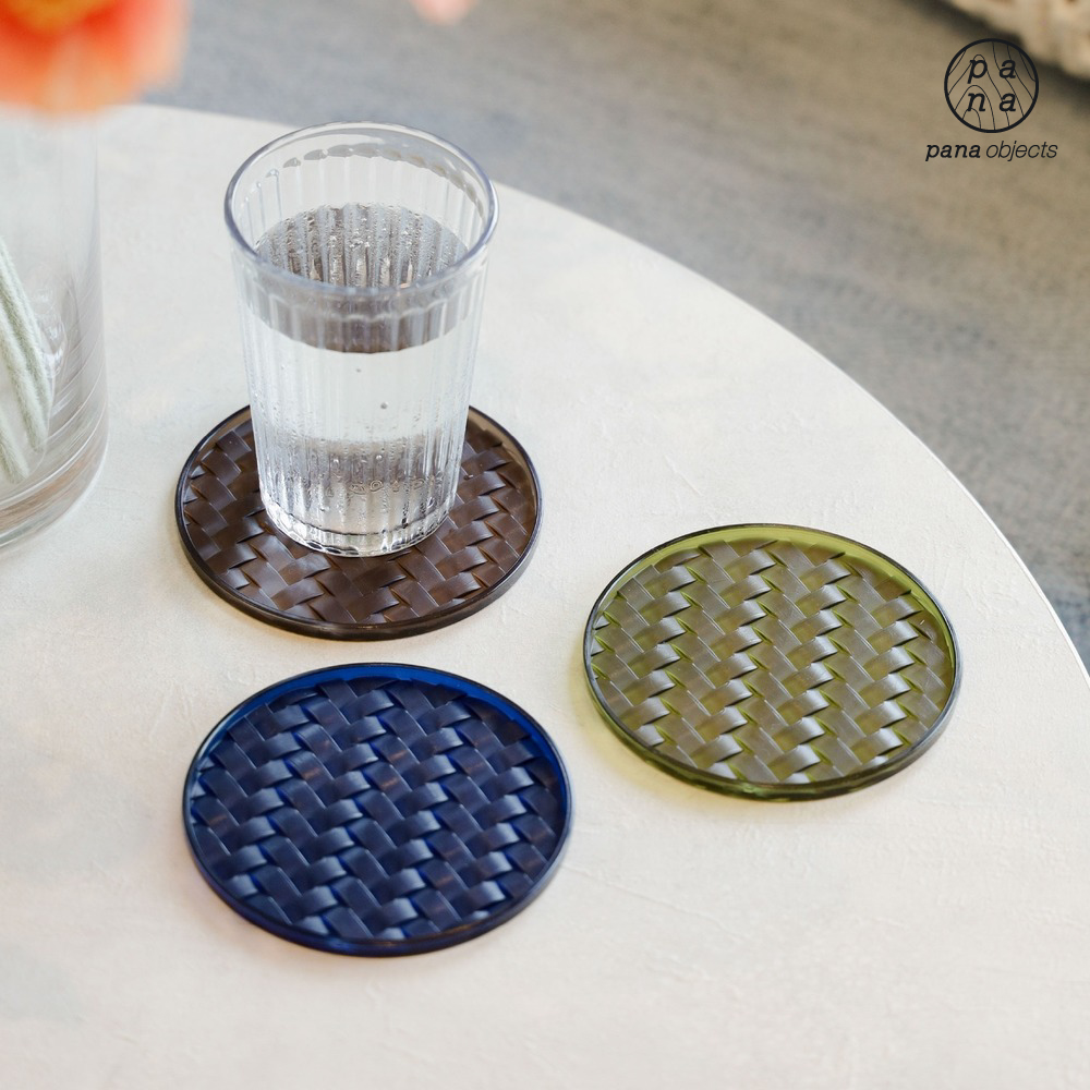 環保編織杯墊-兩入組