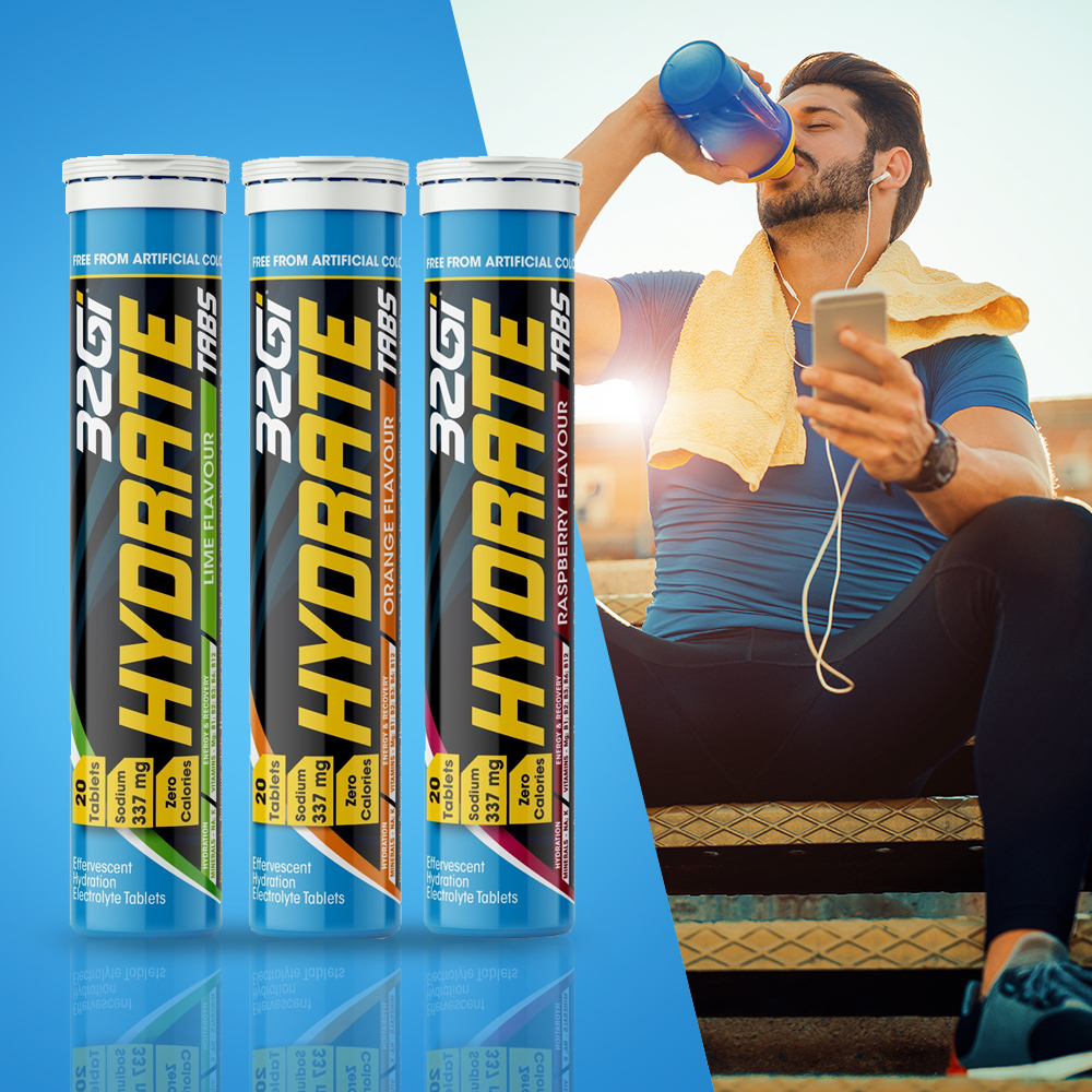 32Gi Hydrate Tabs 電解質發泡錠