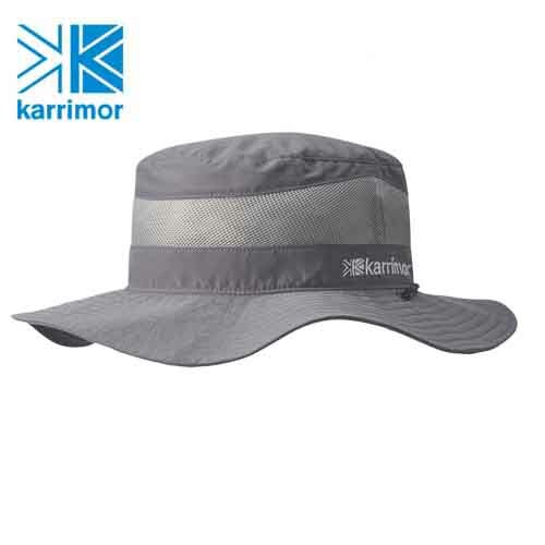 日系[ Karrimor ] cord mesh hat ST 透氣圓盤帽 灰.jpg