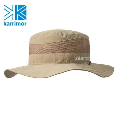 日系[ Karrimor ] cord mesh hat ST 透氣圓盤帽 深米黃.jpg