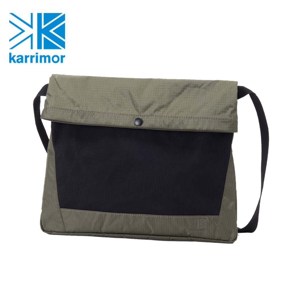 日系【Karrimor】TC sacoche Ｌ 多功能輕旅收納袋 淺橄欖綠.png