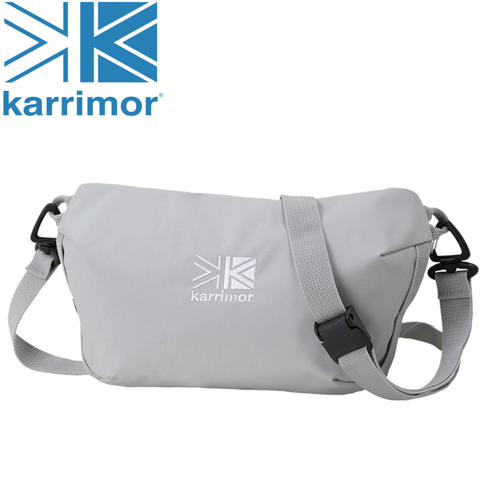 日系[ Karrimor ] habitat series body sacoche 聯名款肩背包 銀.jfif