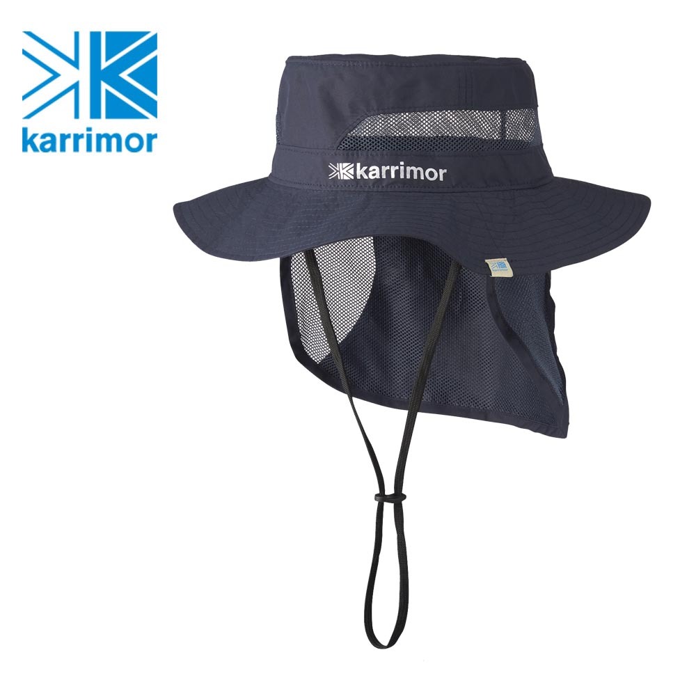 日系[ Karrimor ] sudare hat 透氣圓盤遮陽帽 海軍藍.jfif