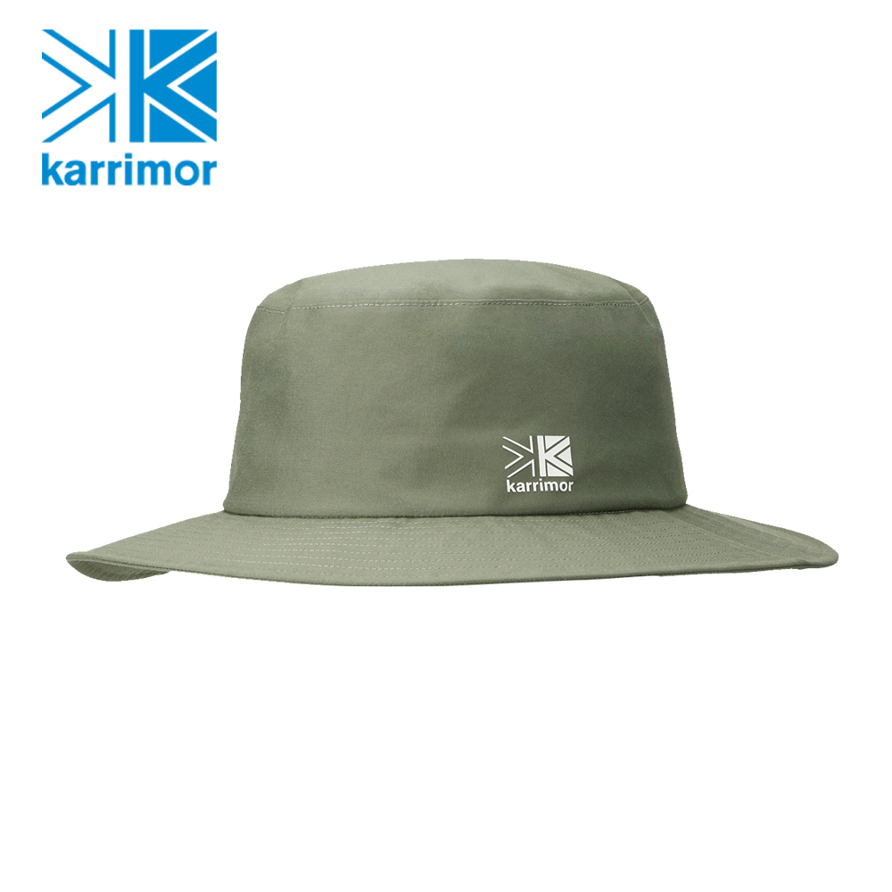 日系[ Karrimor ] rain 3L hat 2 三層防水圓盤帽 卡其綠.png