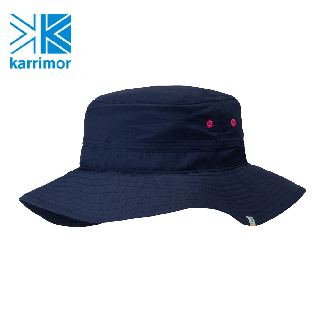 日系[ Karrimor ] ventilation classic Hat ST 透氣圓盤帽 海軍藍.jfif