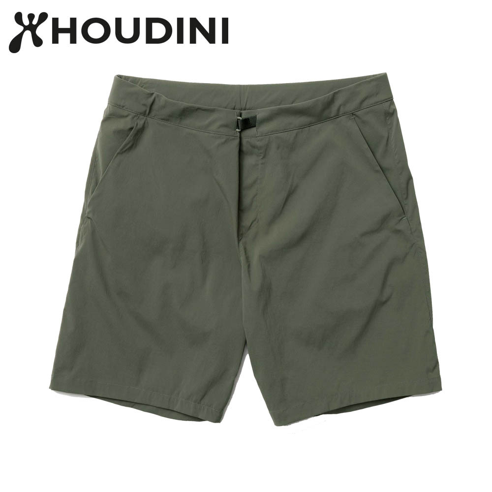 瑞典【Houdini】M's Wadi shorts 男夏季快乾短褲 裸印綠.jpg