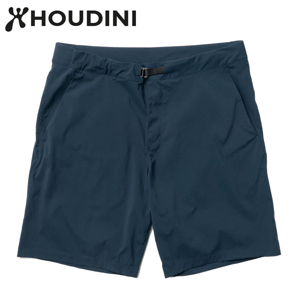 瑞典【Houdini】M's Wadi shorts 男夏季快乾短褲 藍色幻想.jpg