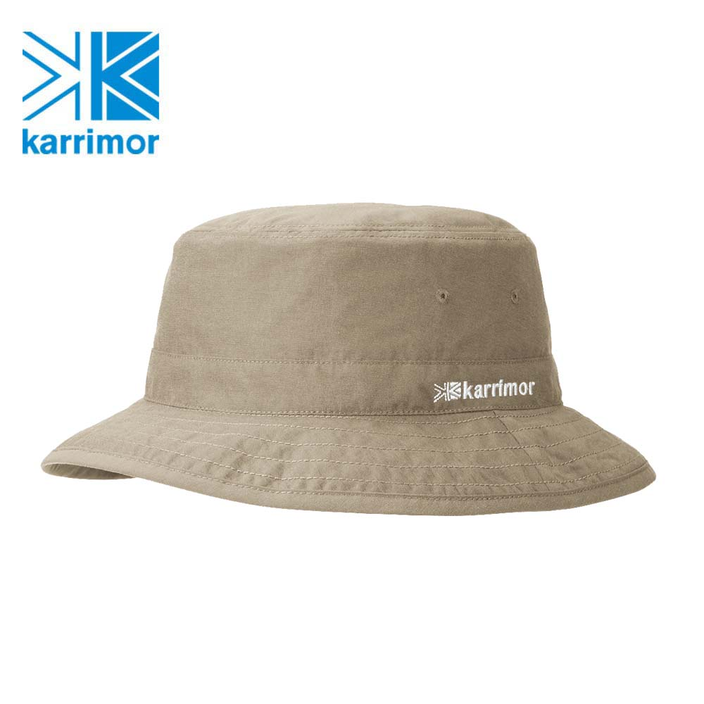 日系[ Karrimor ]packable traveller hat可收納抗菌防潑水圓盤帽-沙色.png