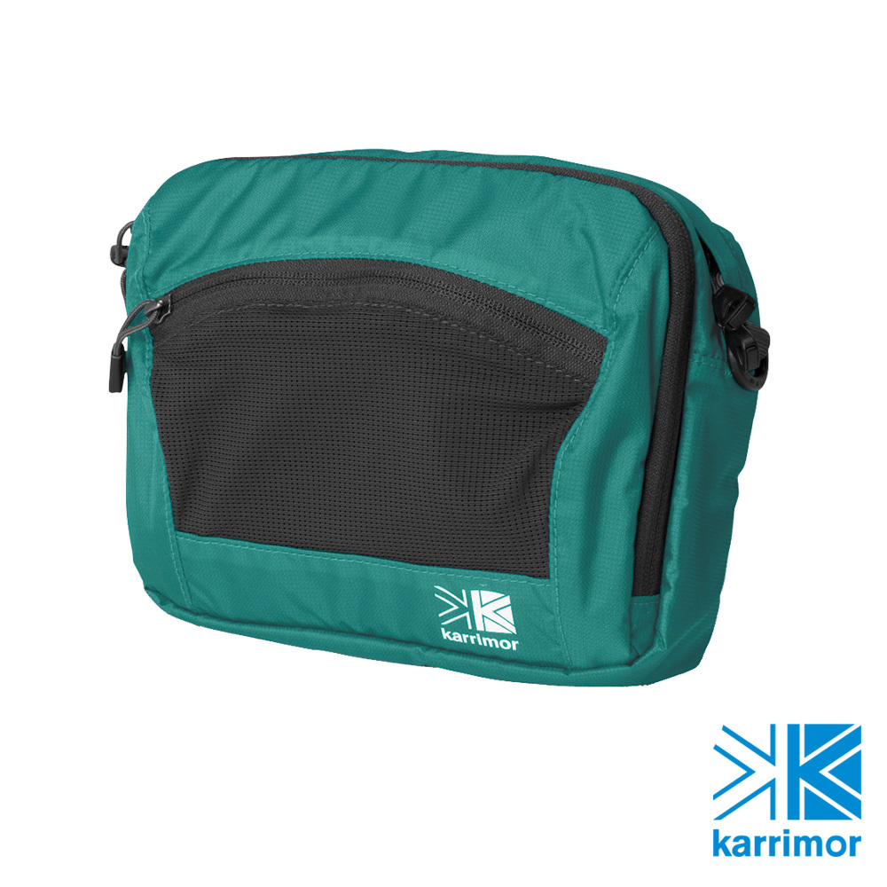 日系[ Karrimor ] Trek carry front bag 多用途胸前包 冰藍.jpg