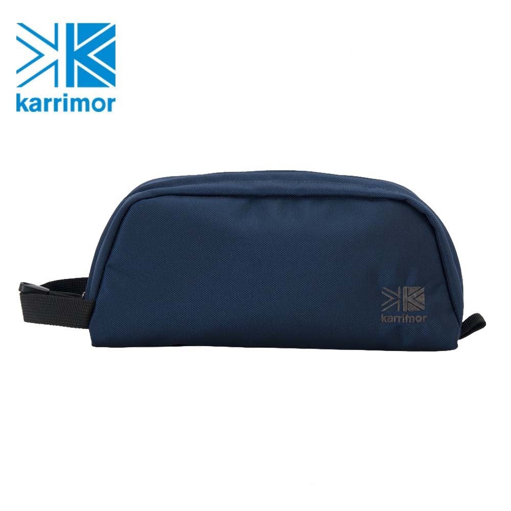日系[ Karrimor ] tribute handbag pouch 隨身收納包 海軍藍
