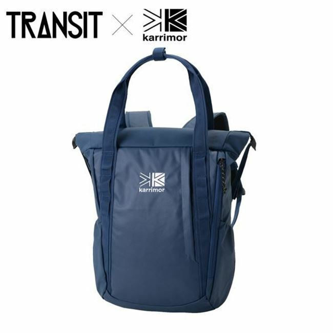 日系[ Karrimor ] habitat series roll tote sack-藍