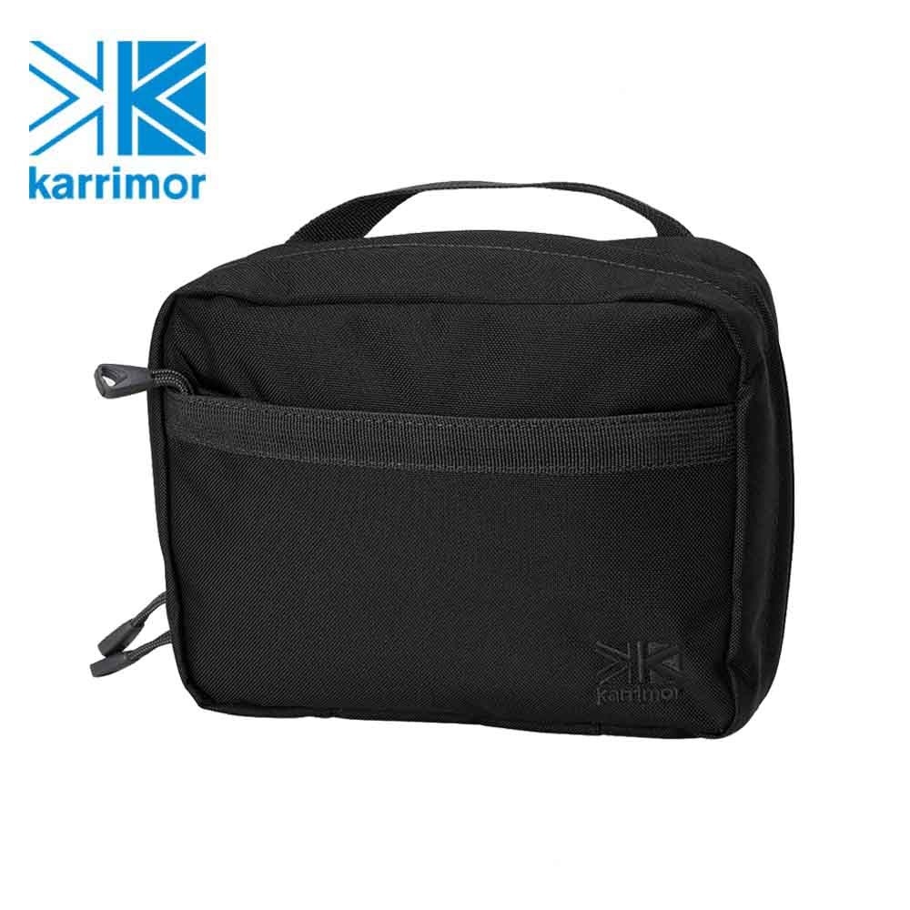 日系[ Karrimor ] tribute crossbody pouch 隨身收納包 黑