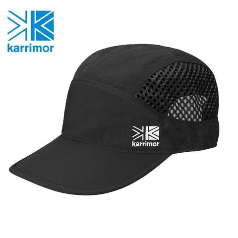 日系[ Karrimor ] trek cap 透氣小帽 黑