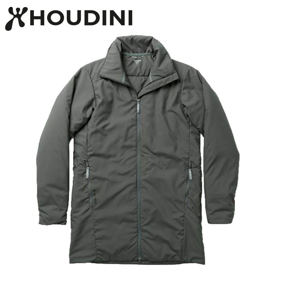瑞典【Houdini】M`s Add-in Jacket 男款化纖保暖長板夾克 裸綠