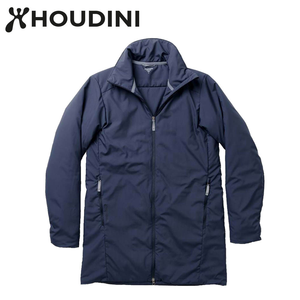 瑞典【Houdini】M`s Add-in Jacket 男款化纖保暖長板夾克 水桶藍