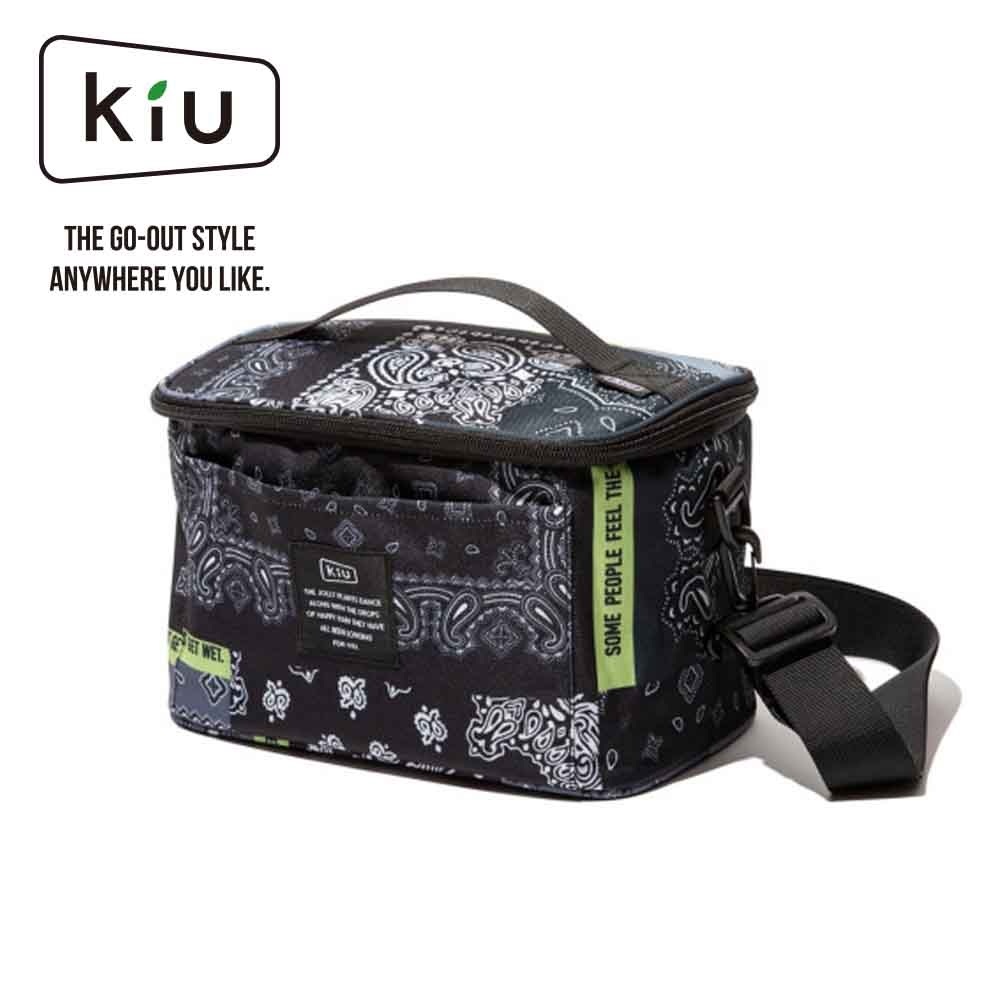 日本【KIU】600D SOFT COOLER BAG 5L K242-228 拼湊頭巾