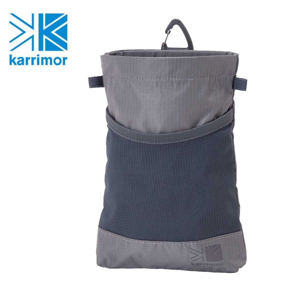 日系[ Karrimor ] TC hip belt pouch 外掛式水壺袋 引力灰