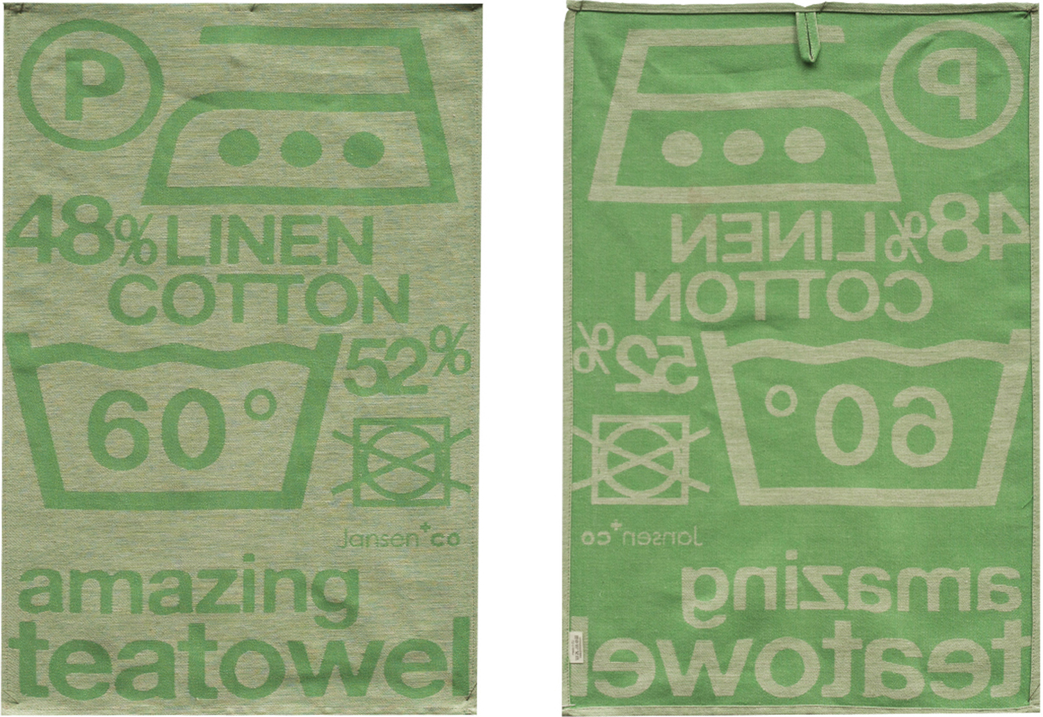 JC1150 tea towel green