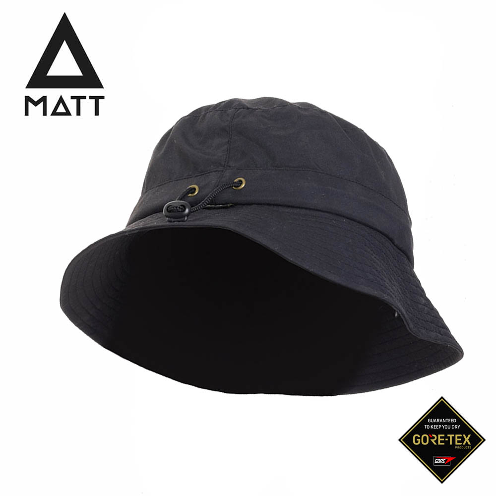 西班牙[ MATT ] Matt BOB 中性 Gore-Tex 圓盤帽 黑