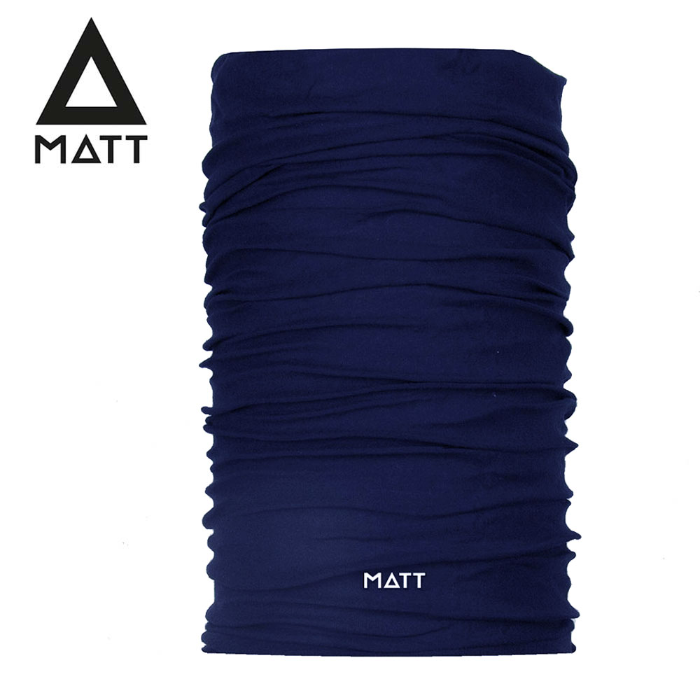 西班牙[ MATT ] Wool Scarf 美麗諾羊毛頭巾 海軍藍
