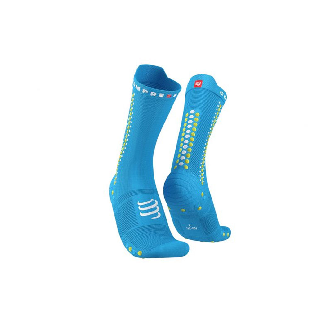 V4 自行車襪 (螢光藍)