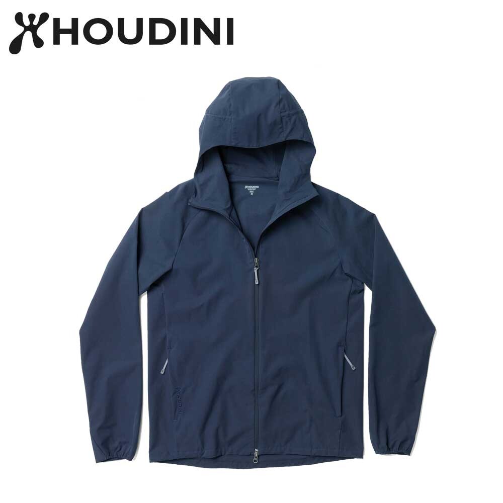瑞典【Houdini】Daybreak Jacket 休閒防風連帽外套 藍色幻想