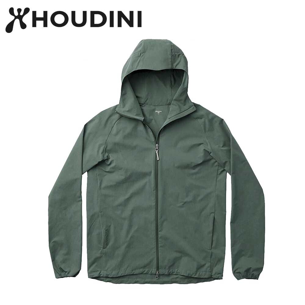 瑞典【Houdini】Daybreak Jacket 休閒防風連帽外套 深綠
