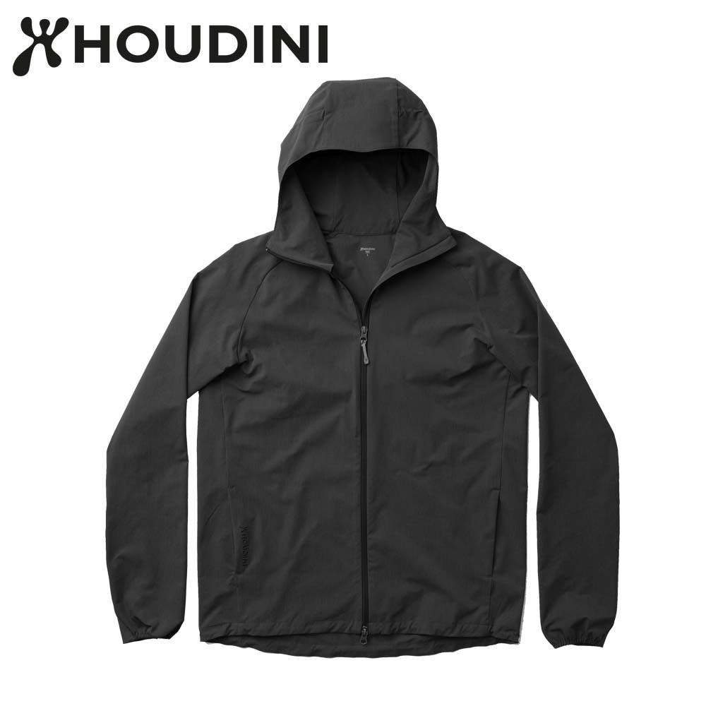 瑞典【Houdini】Daybreak Jacket 休閒防風連帽外套 純黑