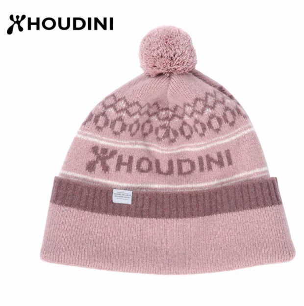 瑞典【Houdini】Chute Hat 輕量羊毛針織帽  粉