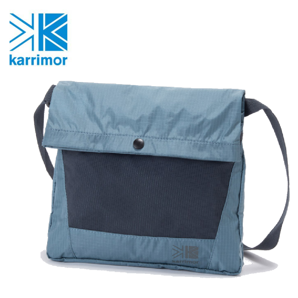 日系【Karrimor】TC sacoche M 多功能輕旅收納袋 鐵藍