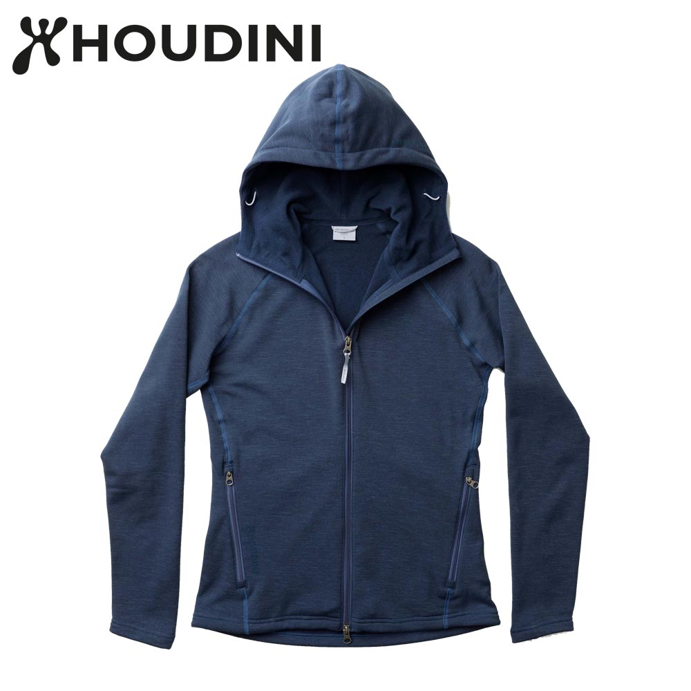 瑞典【Houdini】W`s Outright Houdini 女款 Power Stretch® Pro™ Light 保暖外套 陰鬱藍