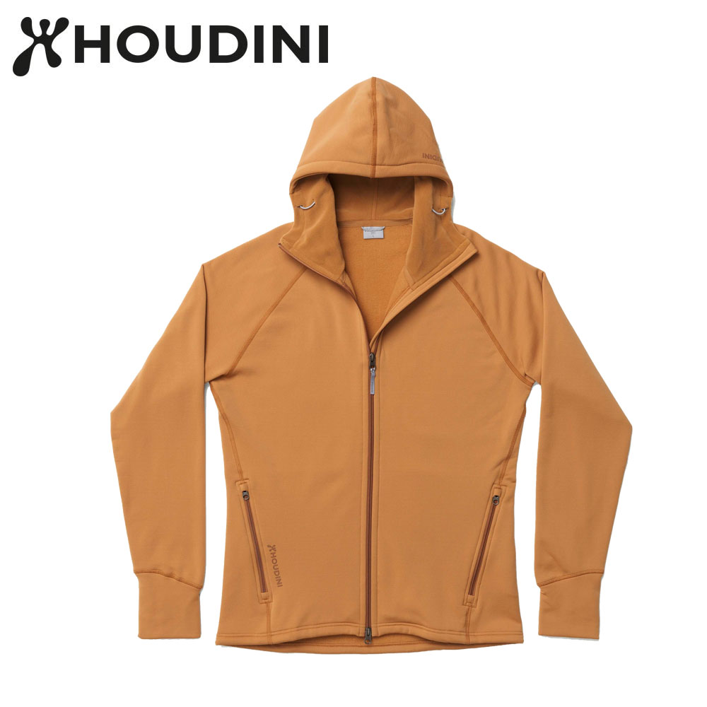 瑞典【Houdini】M`s Power Houdini 男款Power Stretch® Pro™保暖外套 榛果褐