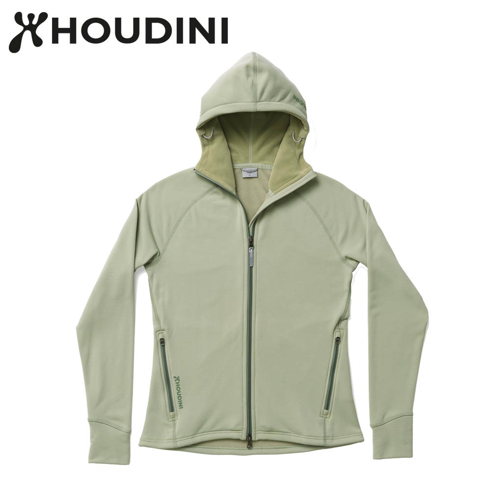 瑞典【Houdini】W`s Power Houdini 女款 Power Stretch® Pro™保暖外套 綠色地平線